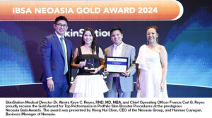 SkinStation Wins Gold Award